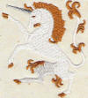Unicorn Heraldic Supporter Right
