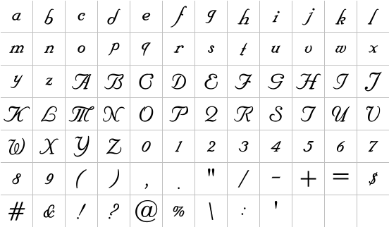 Alphabet 36 Full Font