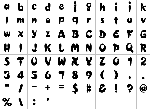 Alphabet 39 Full Font
