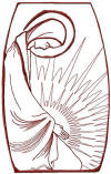 Link to Mary Contemplating Redwork Design Page