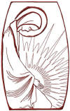 Link to Mary Contemplating Redwork Design Page
